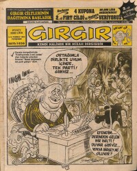 Gırgır Mizah Dergisi Sayı1036 9-16 Temmuz 1992 NDR21449 - Gökçekoleksiyon