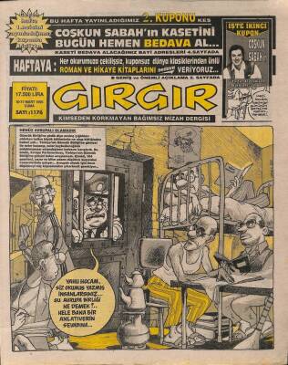 Gırgır Mizah Dergisi Sayı117 10-17 Mart 1995 NDR21469 - 1