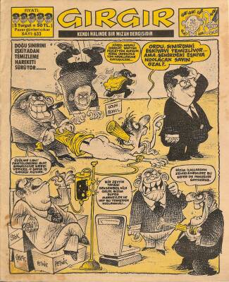 Gırgır Mizah Dergisi Sayı633 21 Ekim 1984 NDR76797 - 1