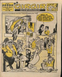 Gırgır Mizah Dergisi Sayı706 16 Mart 1986 NDR21485 - Gökçekoleksiyon