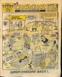 Gırgır Mizah Dergisi Sayı729 24 Ağustos 1986 NDR21506 - Gökçekoleksiyon