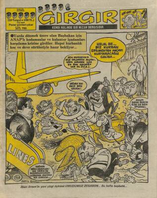 Gırgır Mizah Dergisi Sayı760 29 Mart 1987 NDR76765 - 1