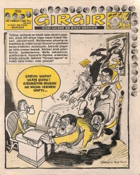 Gırgır Mizah Dergisi Sayı854 15 Ocak 1989 NDR21569 - Gökçekoleksiyon