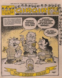 Gırgır Mizah Dergisi Sayı859 19 Şubat 1989 NDR21573 - Gökçekoleksiyon