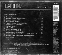 Giuseppe Verdi - Classic Digital CD (İkinci El) CD4368 - 2