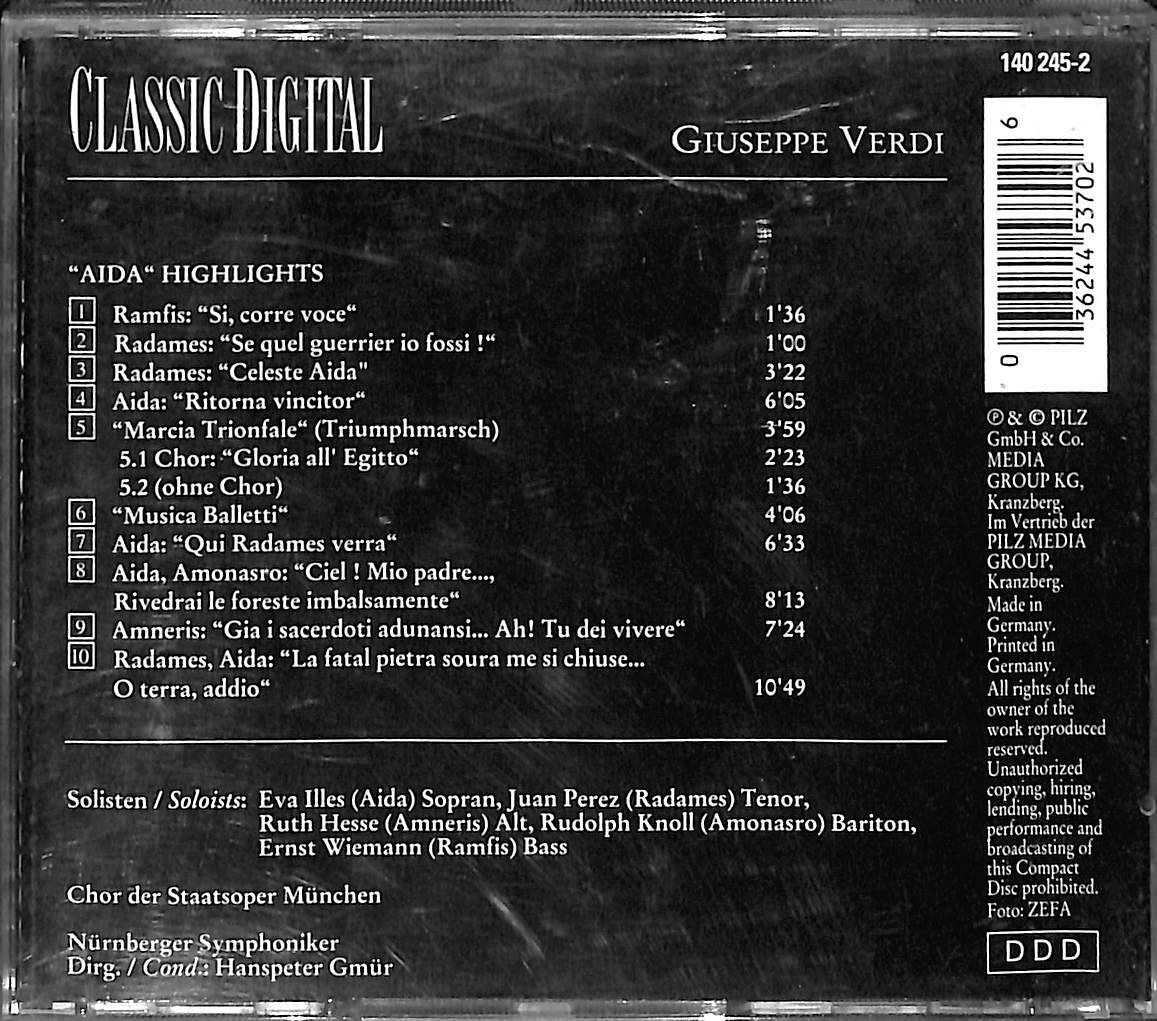 Giuseppe Verdi - Classic Digital CD (İkinci El) CD4368 - 2