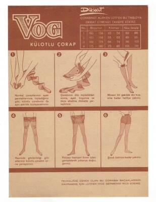 Giyim - Vog Külotlu Çorap Broşürü EFM1231 - 2