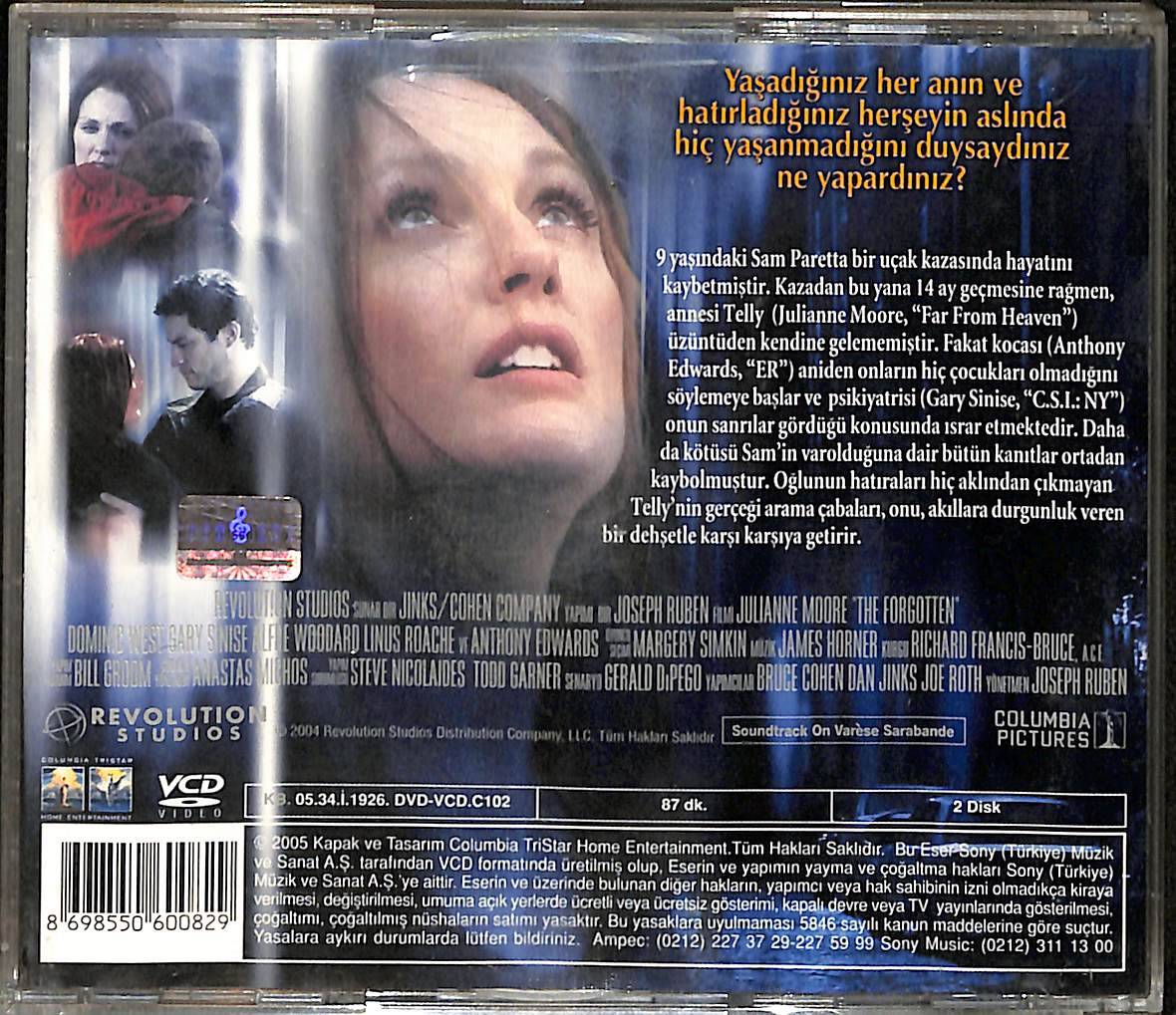 Gizemli Parçalar – The Forgotten (2004) Orijinal VCD Film VCD28944 - 2