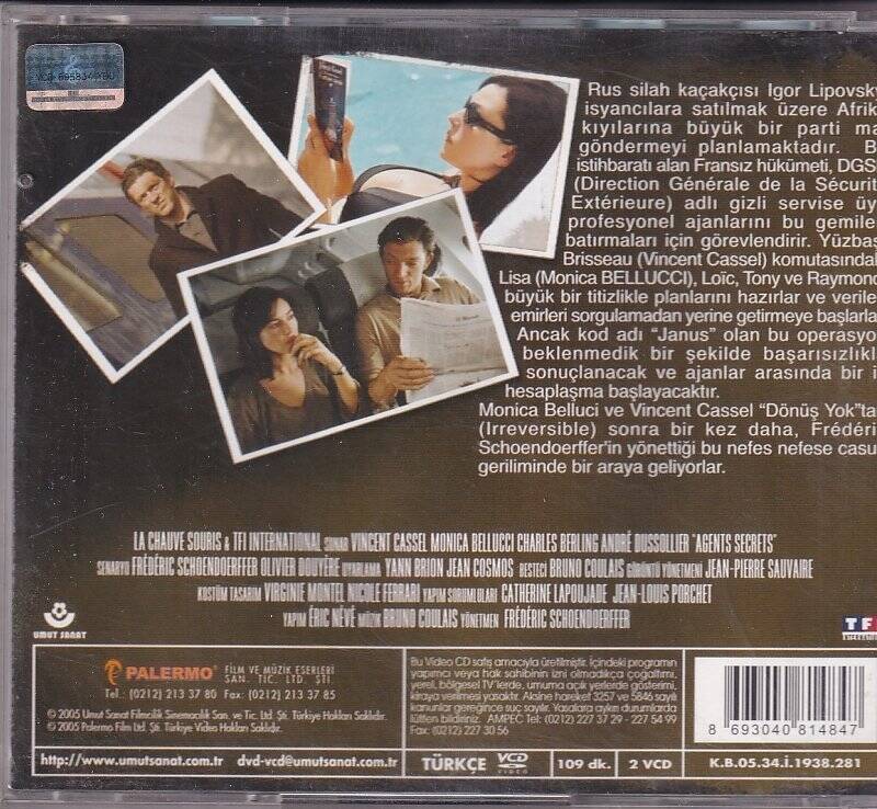 Gizli Ajanlar VCD Film VCD7373 - 2