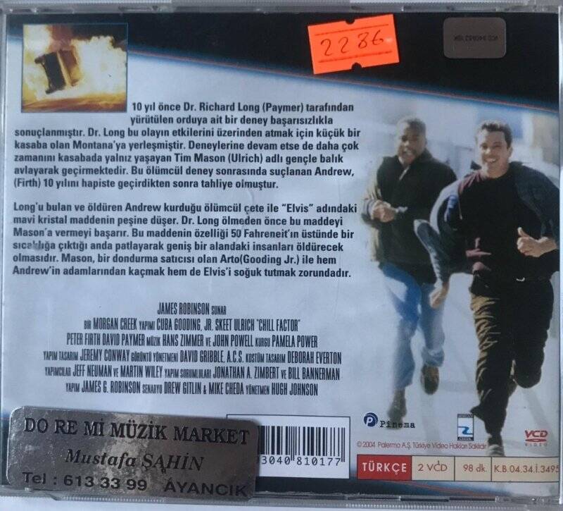 Gizli Deney VCD Film VCD4478 - 2