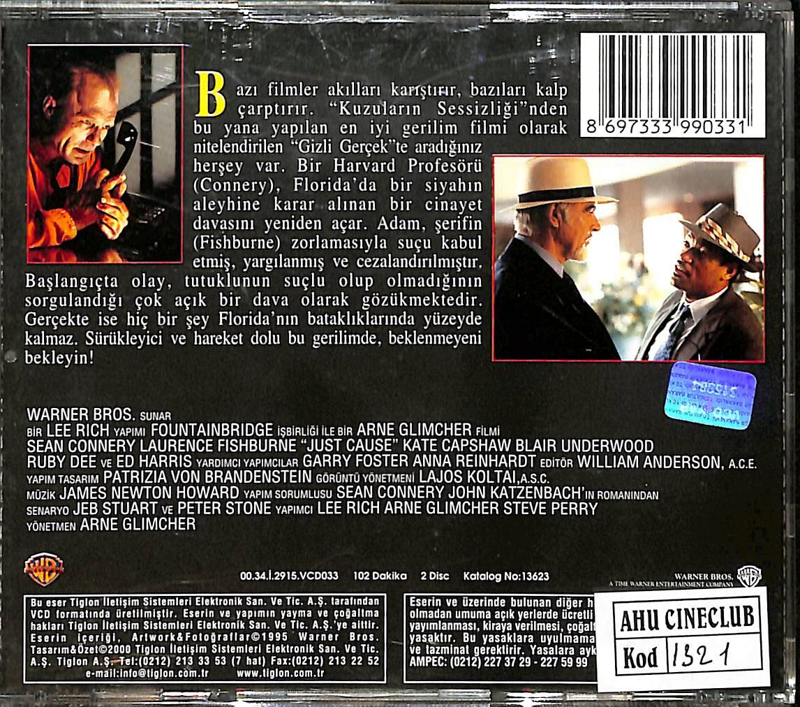 Gizli Gerçek – Just Cause (1995) Orijinal VCD Film VCD28626 - 2