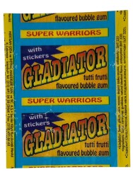 GLADIATOR - Mertsan Sakız Sarma Kağıdı Stickers SKZ1683 - 3
