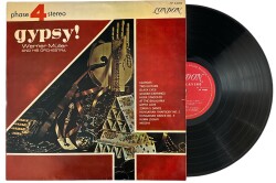Gypsy! - Werner Müller And His Orchestra (LONDON) LP Plak (10/8) PLK25591 - Gökçekoleksiyon