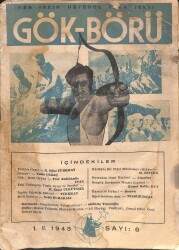 Gök-Börü Aylık Türkçü Dergi Sayı:6 (1943) - R.Oğuz Türkkan, Abdülkadir İnan NDR88152 - Gökçekoleksiyon