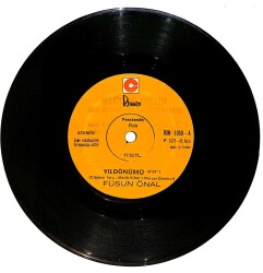 Füsun Önal - Yıldönümü / Anlamıyorum Plak (10/7) PLK25294 - Gökçekoleksiyon