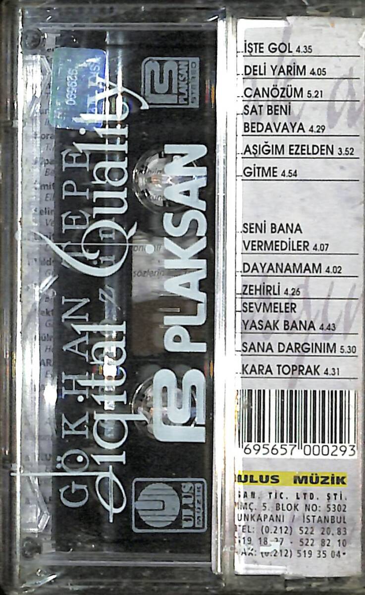 Gökhan Tepe - Canözüm Kaset (Sıfır Kaset) KST29395 - 2