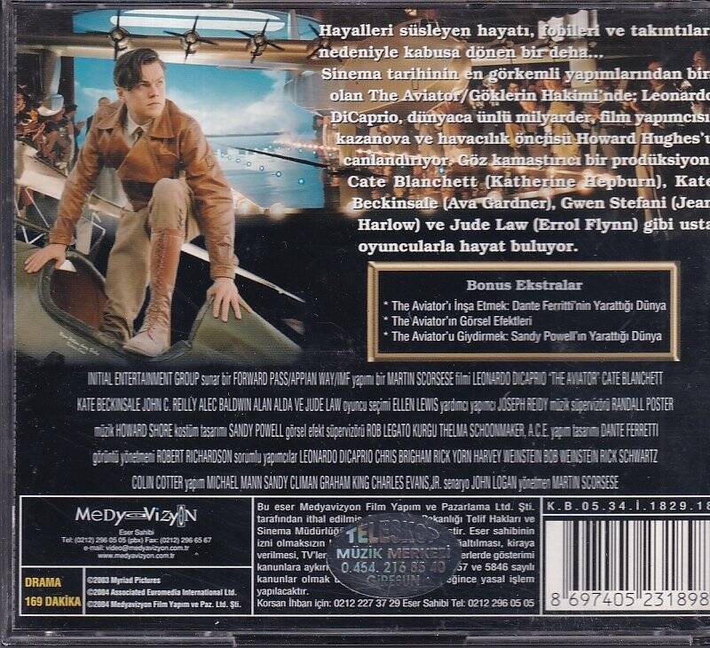 Göklerin Hakimi The Aviator VCD Film VCD9547 - 2