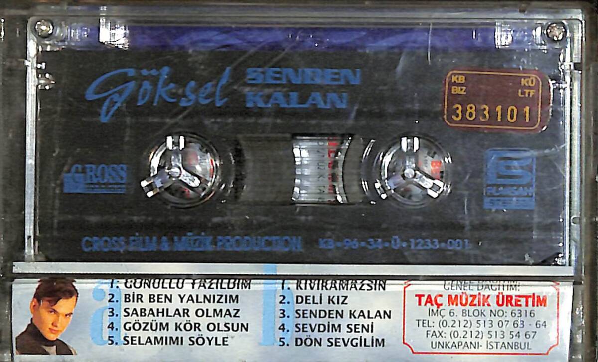 Göksel - Senden Kalan Kaset (İkinci El) KST28184 - 2