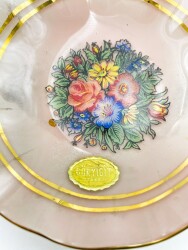 Gökyiğit Porselen Altın Yaldızlı Küllük AOB3395 - 2