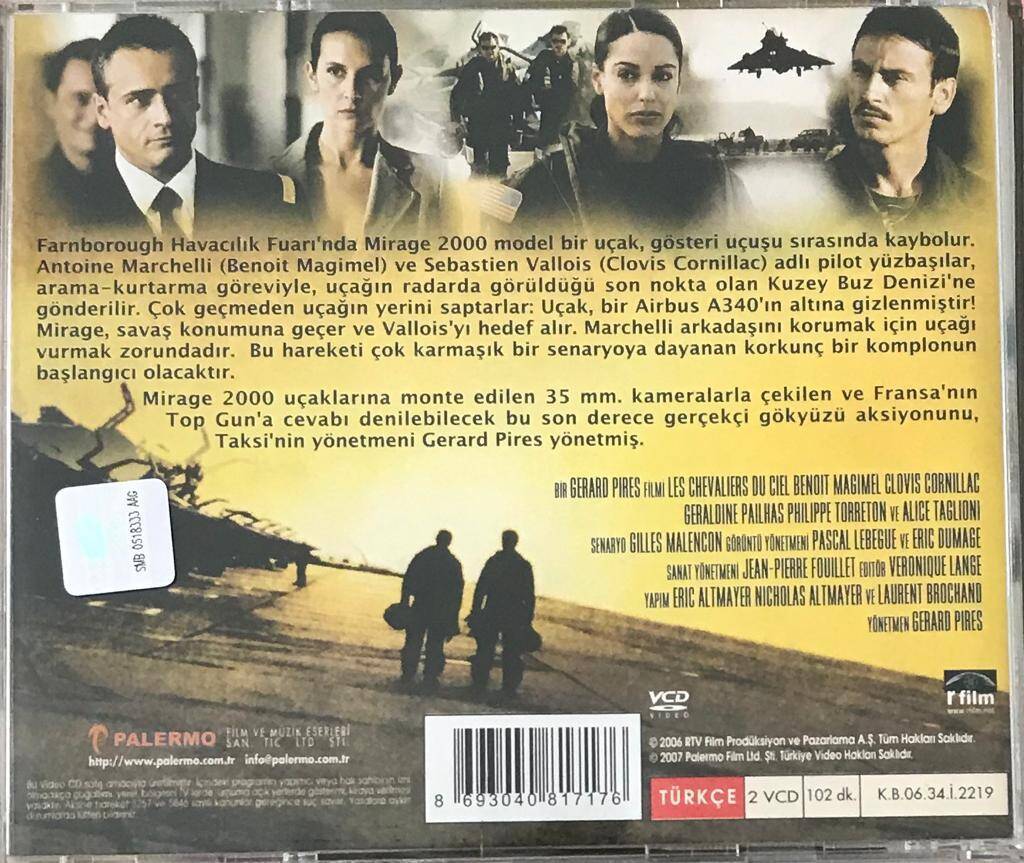 Gökyüzü Savaşçıları VCD Film VCD5960 - 2