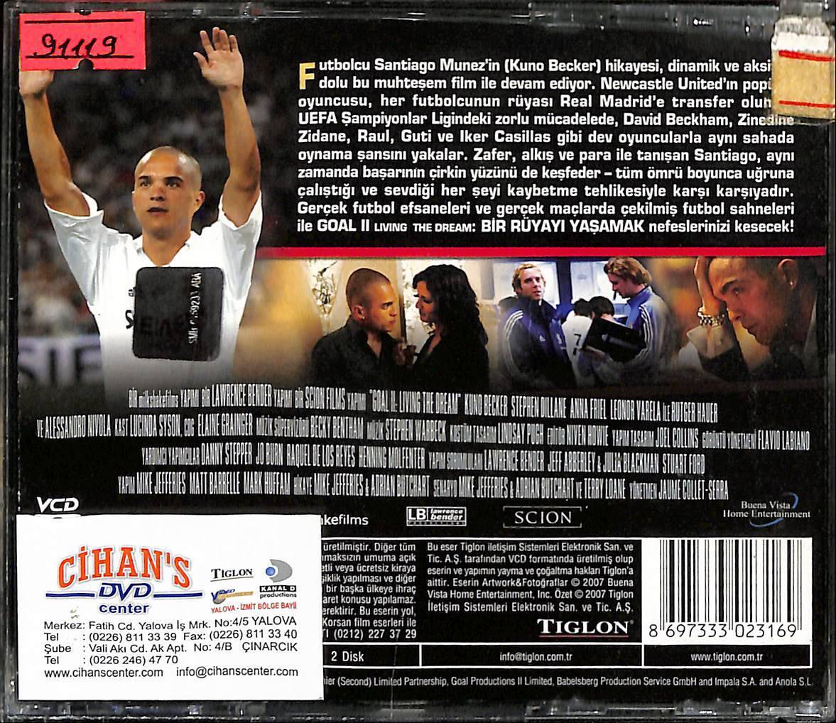 Gol 2 - Bir Rüyayı Yaşamak VCD Film VCD15622 - 2