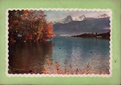 Göl Manzaralı Kartpostal KRT2840 - Gökçekoleksiyon