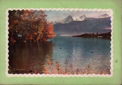 Göl Manzaralı Kartpostal KRT2840 - 1