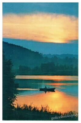 Göl Manzaralı Kartpostal KRT2864 - 1