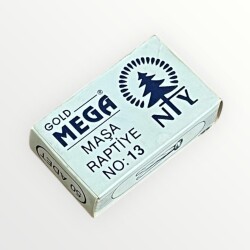Gold Mega Maşa Raptiye1980s Dolu Kutu AOB4978 - 1