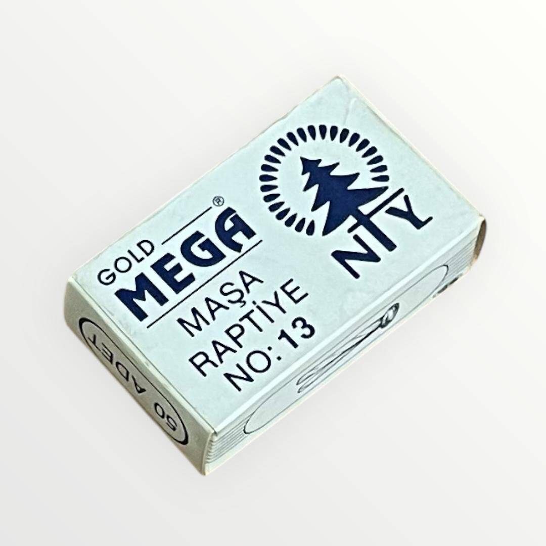 Gold Mega Maşa Raptiye1980s Dolu Kutu AOB4978 - 1