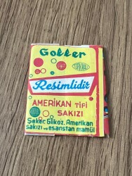 Golden Amerikan Tipi Kart Hediyeli Şekerli Sakız# SKZ2399 - 2