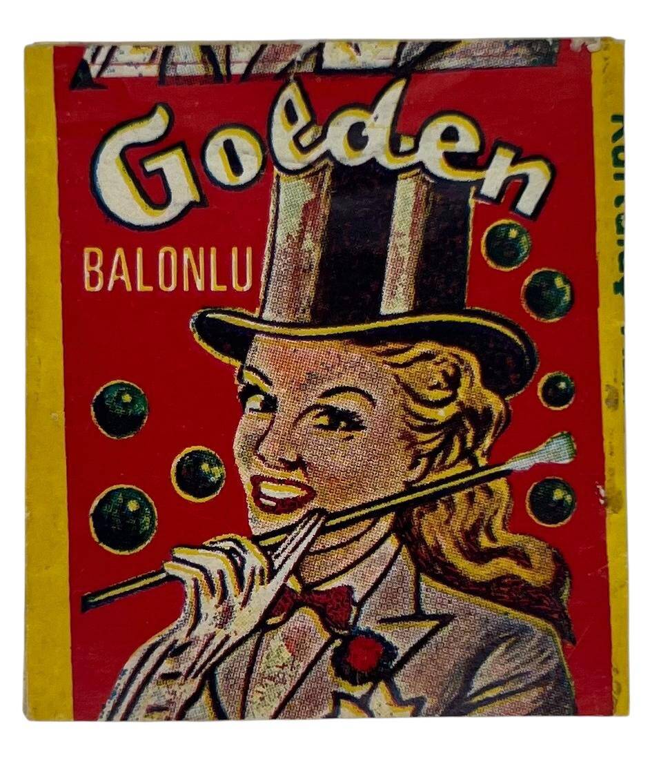 GOLDEN Sakız Sarma Kağıdı Stickers SKZ1686 - 1