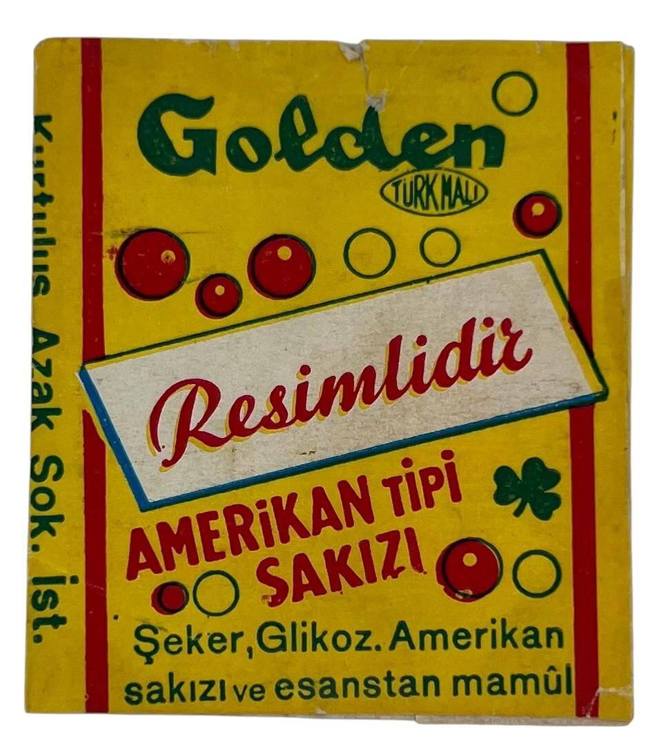 GOLDEN Sakız Sarma Kağıdı Stickers SKZ1686 - 2