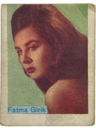 GOLDEN Sakızı Artistler Serisi No 21 FATMA GİRİK # SKZ1550 - 1