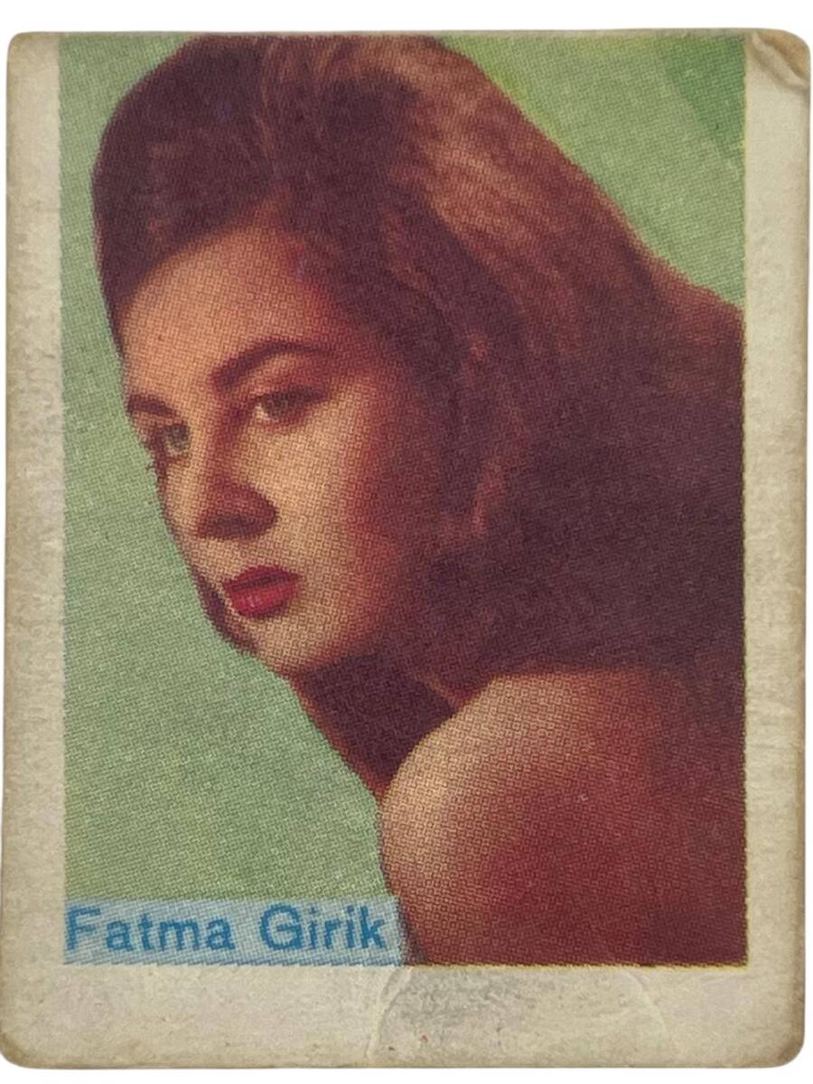 GOLDEN Sakızı Artistler Serisi No 21 FATMA GİRİK # SKZ1550 - 1