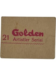 GOLDEN Sakızı Artistler Serisi No 21 FATMA GİRİK # SKZ1550 - 2