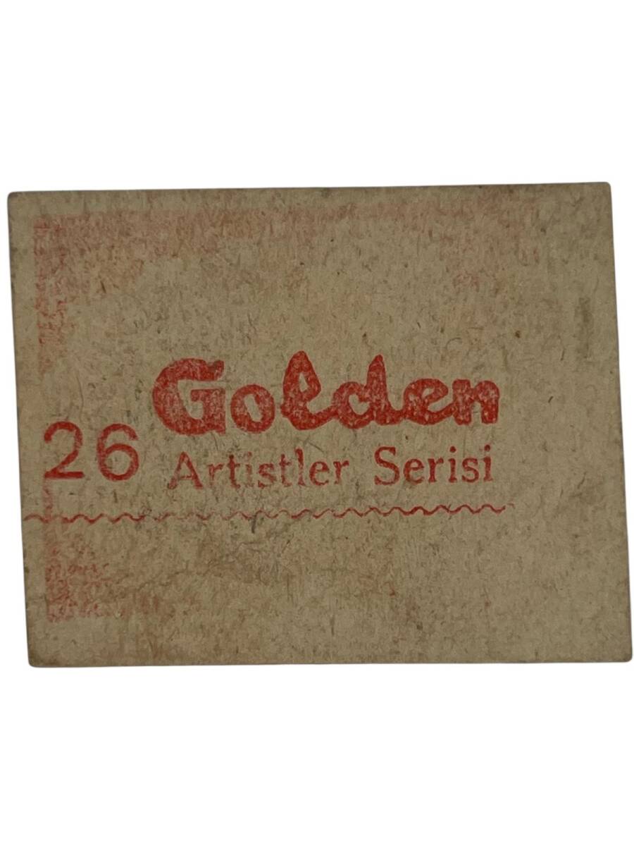 GOLDEN Sakızı Artistler Serisi No 26 BELGİN DORUK # SKZ1538 - 2