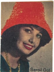 GOLDEN Sakızı Artistler Serisi No 51 SERPİL GÜL # SKZ1548 - Gökçekoleksiyon