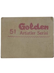 GOLDEN Sakızı Artistler Serisi No 51 ZEYNEP DEĞİRMENCİOĞLU # SKZ1540 - 2