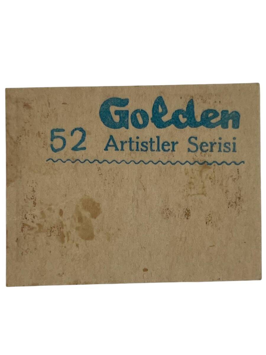 GOLDEN Sakızı Artistler Serisi No 52 AYHAN IŞIK # SKZ1537 - 2