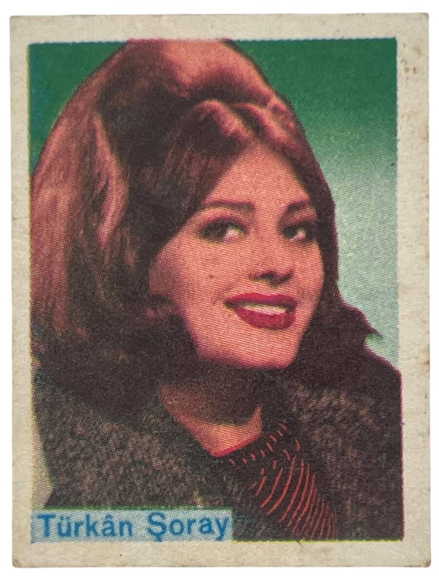 GOLDEN Sakızı Artistler Serisi No 53 TÜRKAN ŞORAY # SKZ1535 - 1