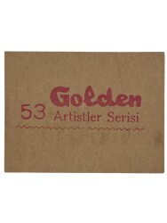 GOLDEN Sakızı Artistler Serisi No 53 TÜRKAN ŞORAY # SKZ1535 - 2