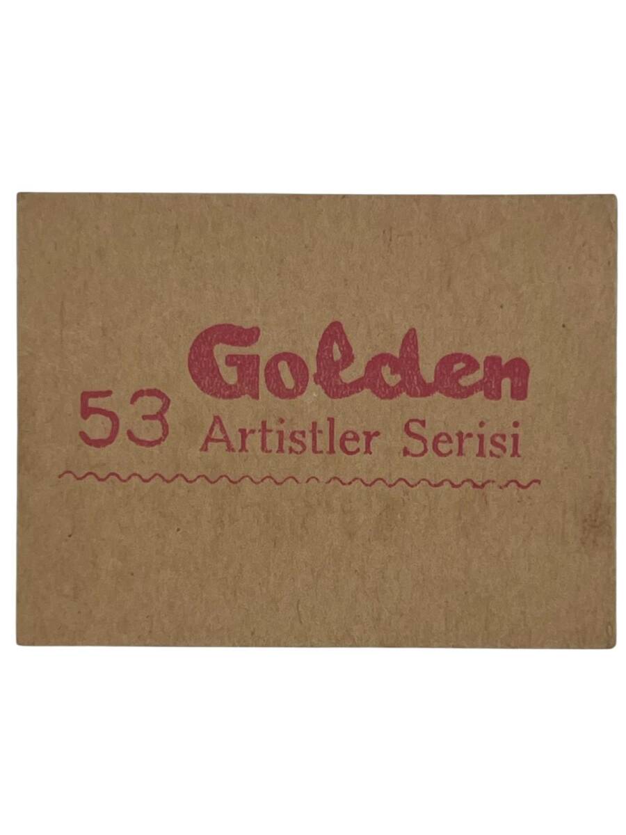 GOLDEN Sakızı Artistler Serisi No 53 TÜRKAN ŞORAY # SKZ1535 - 2