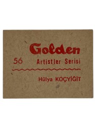 GOLDEN Sakızı Artistler Serisi No 56 HÜLYA KOÇYİĞİT # SKZ1534 - 2