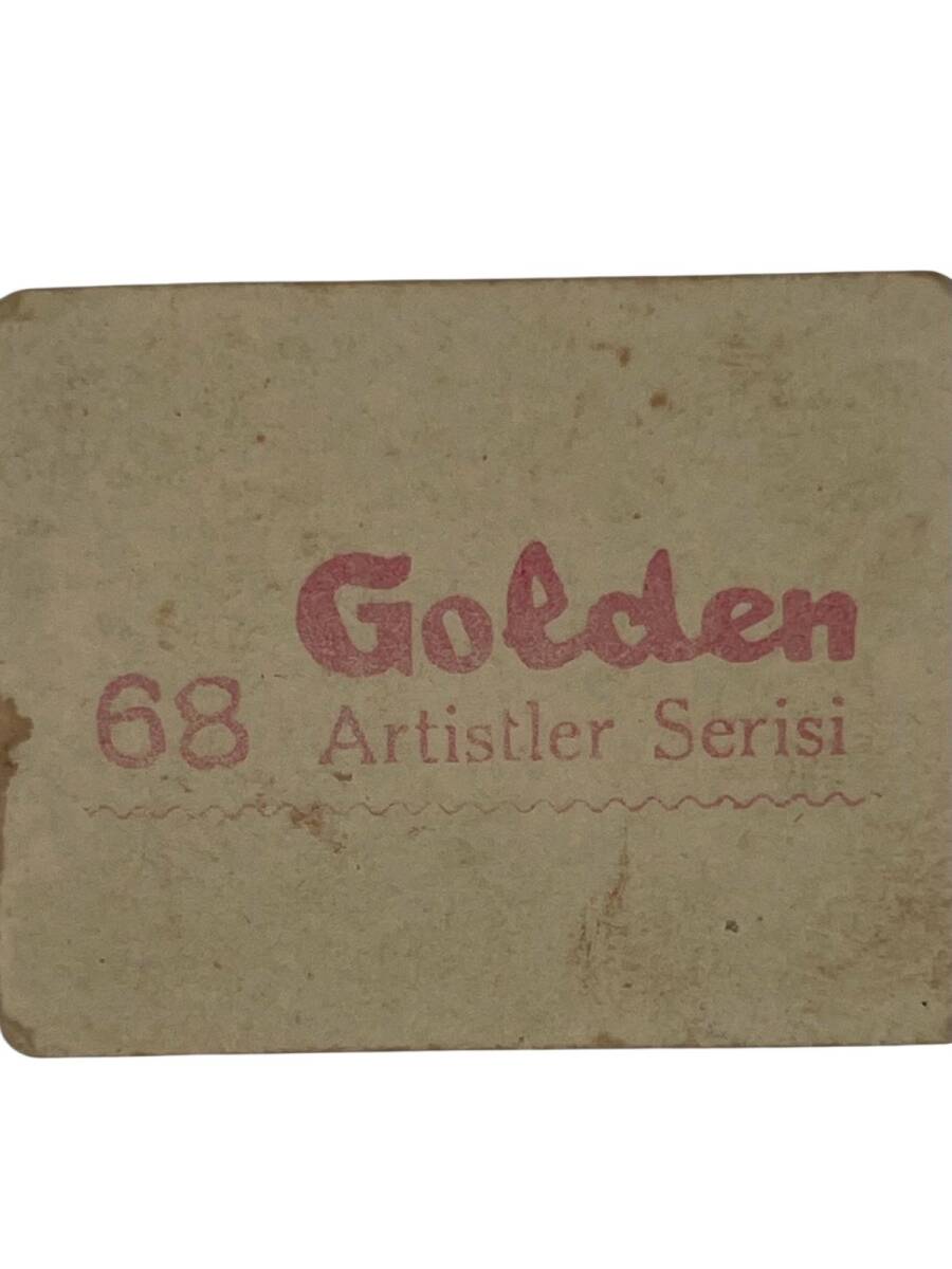 GOLDEN Sakızı Artistler Serisi No 68 GÖKSEL ARSOY # SKZ1549 - 2