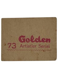 GOLDEN Sakızı Artistler Serisi No 73 GÜLGÜN OK # SKZ1546 - 2