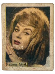 GOLDEN Sakızı Artistler Serisi No 46 FATMA GİRİK # SKZ1531 - 1