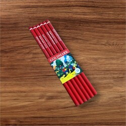 Goldmark Kırmızı Kurşun Kalem 1 Dz. AOB6122 - 2