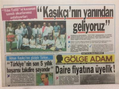 Gölge Adam Gazetesi 12 Temmuz 1988 - Şifo Mehmet Posteri GZ51054 - 1