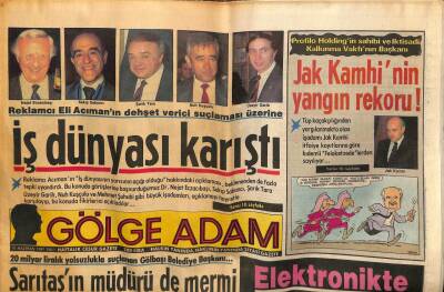 Gölge Adam Gazetesi 16 Haziran 1987 - Mirsad Rıdvan Ve Kayhan İle Aynı Takımda Oynasam Daha Çok Gol Atarım GZ58474 - 1